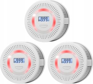 Czujnik gazu tlenku węgla i dymu 2w1 8