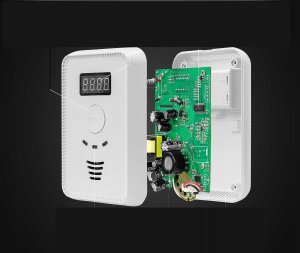 czujnik detektor gazu ziemnego metanu i co tlenku węgla czadu, alarm 85 db 13