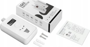 czujnik detektor gazu ziemnego metanu i co tlenku węgla czadu, alarm 85 db 2