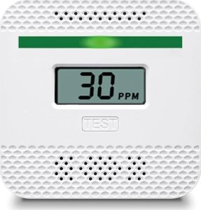 czujnik detektor czadu tlenku węgla co gazu bateria 3xaa, alarm 85db, 3lata 2
