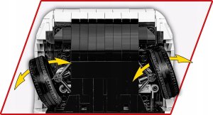 Cobi COBI Lancia Delta HF Integrale EVO Executive Edition, construction toy (scale: 1:12) 12