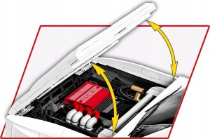 Cobi COBI Lancia Delta HF Integrale EVO Executive Edition, construction toy (scale: 1:12) 9