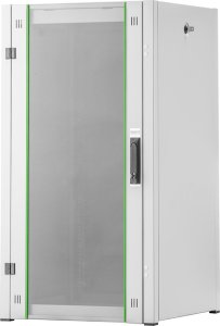 Szafa Digitus Szafa sieciowa stojąca Hyper Pro 19" 22U rack 600x600, drzwi przód szyba, szary, 1000kg 1