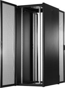 Szafa Digitus Szafa sieciowa stojąca Hyper Pro 19" 42U rack 800x1000, drzwi przód perforacja, czarny, 1000kg 2