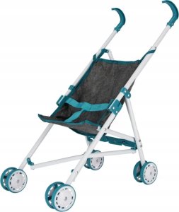 Euro Trade Wózek dla lalek parasolka metalowy szary Mega Creative 536566 4