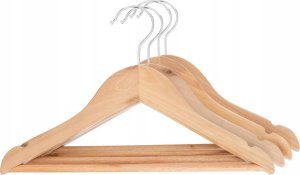 Atmosphera Wieszak na ubrania dla dzieci WOOD, klonowy, 4 sztuki 1