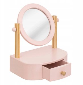 Atmosphera Lusterko kosmetyczne dla dziecka różowe, 22 x 17,5 x 28 cm 2