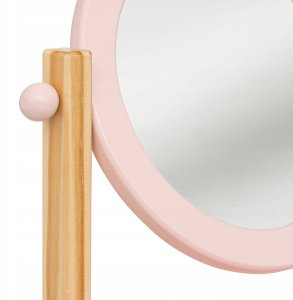 Atmosphera Lusterko kosmetyczne dla dziecka różowe, 22 x 17,5 x 28 cm 3