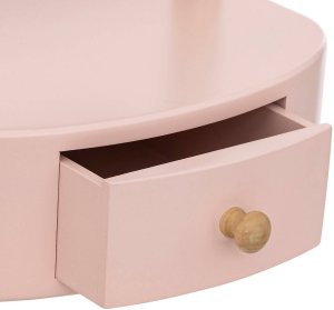 Atmosphera Lusterko kosmetyczne dla dziecka różowe, 22 x 17,5 x 28 cm 4