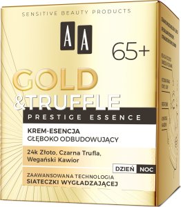 AA AA_Gold &amp; Truffle Prestige Essence 65+ krem-esencja gleboko odbudowujacy dzień/noc 50ml 3