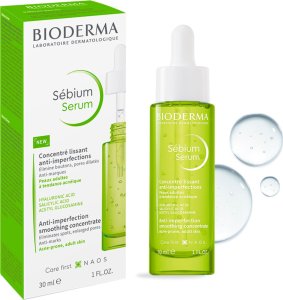 BIODERMA_Sébium wygładzające serum przeciwstarzeniowe redukujące niedoskonałości 30ml 1