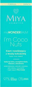 Miya MIYA_myWONDERBALM I’m Coco Nuts krem nawilżający z wodą kokosową 75ml 2