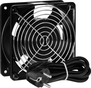 RACK Systems FAN1-B - wentylator do szafy Rack 10" / 19'' 120mm 1