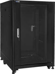 Szafa RACK Systems SQ6615/B - szafa Rack 19'' szybkiego montażu - 600x600x15U 1