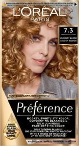 L OREAL LOREAL Preference Farba do włosów 7.3 Złocisty Blond 1