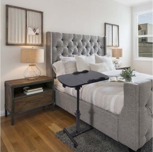 NN D2 regulowany stolik przyłóżkowy na kółkach pod laptop 2