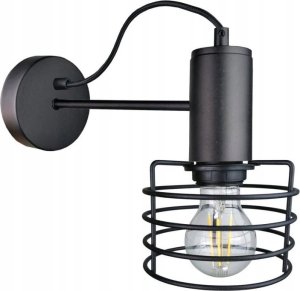 Kinkiet Keter Lighting Kinkiet 1xE27 RUNE BLACK 1