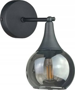 Kinkiet Keter Lighting Kinkiet 1xE27 STAR SMOKY BLACK 1