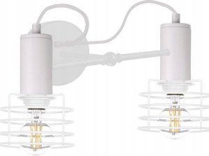 Kinkiet Keter Lighting Kinkiet 2xE27 RUNE WHITE 1