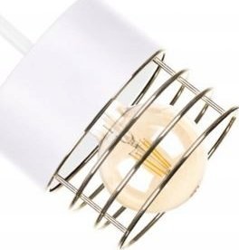 Lampa sufitowa Keter Lighting Lampa sufitowa 1xE27 ROYAL WHITE/GOLD 1