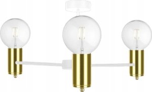 Lampa sufitowa Keter Lighting Lampa sufitowa 3xE27 ARDE WHITE/GOLD 1