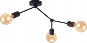 Lampa sufitowa Keter Lighting Lampa sufitowa 3xE27 CERES BLACK 1