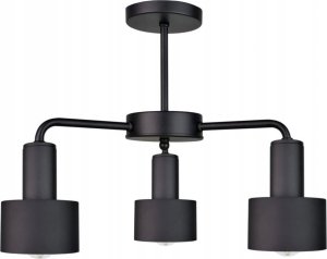 Lampa sufitowa Keter Lighting Lampa sufitowa 3xE27 LUCE BLACK 1