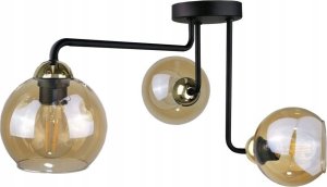 Lampa sufitowa Keter Lighting Lampa sufitowa 3xE27 MONDE GOLD 1