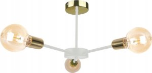 Lampa sufitowa Keter Lighting Lampa sufitowa 3xE27 SUN WHITE/GOLD 1