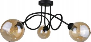 Lampa sufitowa Keter Lighting Lampa sufitowa 3xE27 VENUS BLACK 1