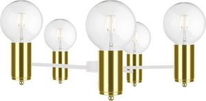 Lampa sufitowa Keter Lighting Lampa sufitowa 5xE27 ARDE WHITE/GOLD 1