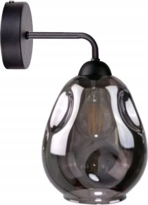 Kinkiet Keter Lighting Kinkiet 1xE27 LOKI BLACK 1