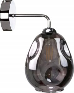 Kinkiet Keter Lighting Kinkiet 1xE27 LOKI SILVER 1