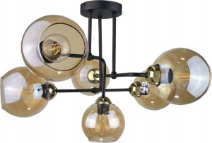 Lampa sufitowa Keter Lighting Lampa sufitowa 6xE27 MONDE GOLD 1