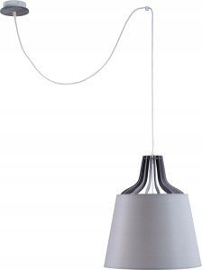 Lampa wisząca Keter Lighting Lampa wisząca 1xE27 LUCIO GREY LONG 758 1