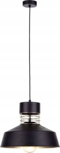 Lampa wisząca Keter Lighting Lampa wisząca 1xE27 TITANIUM GOLD/BLACK 1