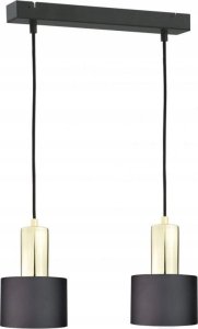 Lampa wisząca Keter Lighting Lampa wisząca 2xE27 LUCE BLACK GOLD 1