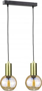 Lampa wisząca Keter Lighting Lampa wisząca 2xE27 JANTAR GOLD 1