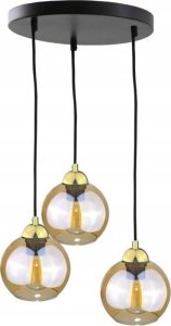 Lampa wisząca Keter Lighting Lampa wisząca 3xE27 AMBRE GOLD 1