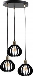 Lampa wisząca Keter Lighting Lampa wisząca 3xE27 GEMMA GOLD 1