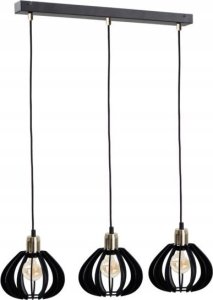 Lampa wisząca Keter Lighting Lampa wisząca 3xE27 GEMMA GOLD 1