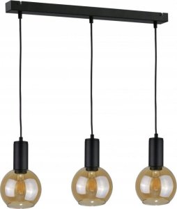 Lampa wisząca Keter Lighting Lampa wisząca 3xE27 JANTAR BLACK 1