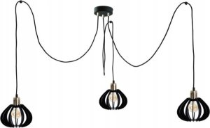 Lampa wisząca Keter Lighting Lampa wisząca 3xE27 GEMMA GOLD 1