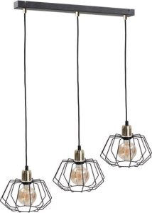 Lampa wisząca Keter Lighting Lampa wisząca 3xE27 LUNA GOLD 1