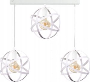 Lampa wisząca Keter Lighting Lampa wisząca 3xE27 POLA WHITE 1