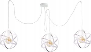 Lampa wisząca Keter Lighting Lampa wisząca 3xE27 POLA WHITE 1