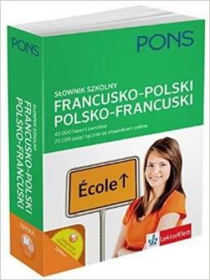 Słownik szkolny francusko - polski, polsko - francuski 1