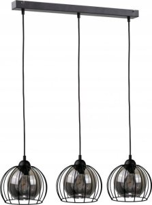 Lampa wisząca Keter Lighting Lampa wisząca 3xE27 SOLO BLACK 1