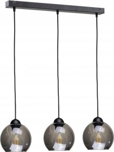 Lampa wisząca Keter Lighting Lampa wisząca 3xE27 YUNO BLACK 1