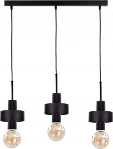 Lampa wisząca Keter Lighting Lampa wisząca 3xE27 UNICA BLACK/SILVER 1